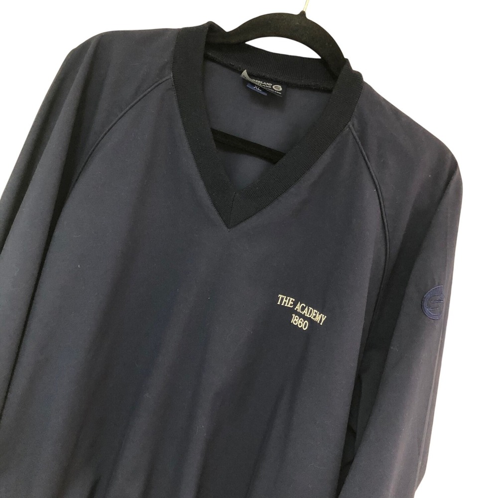 Sunderland Scotland Navy Golf Windbreaker Pullover The Academy 1860 Mens XL